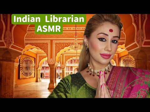 🇮🇳📚Indian Librarian ASMR●Indian accent●Books●Personal attention