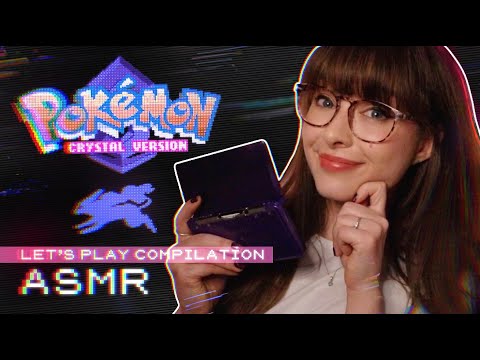 ASMR 💠 Pokemon Crystal 💠 Let's Play Compilation! A Cozy & Relaxing Gaming Adventure through Johto!