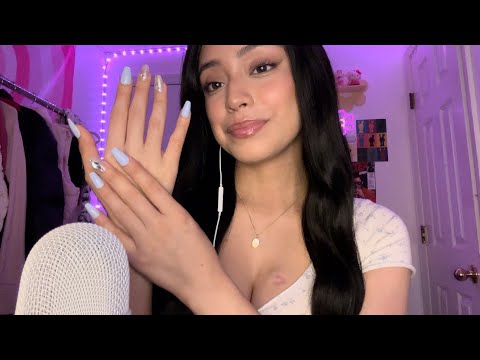 [ASMR] Mouth Sounds + Hand Triggers w/ 🧴🧴