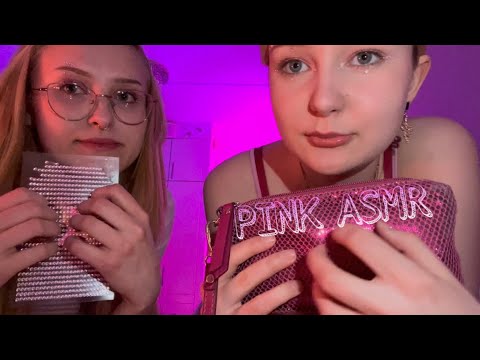 ASMR With My Best Friend💞 (PINK AND VERY CHAOTIC)