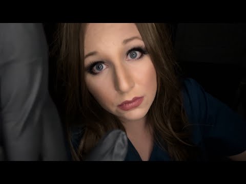 ASMR Exam for Headache Roleplay | Latex Gloves | Pen Light | Whispering | Personal Attention