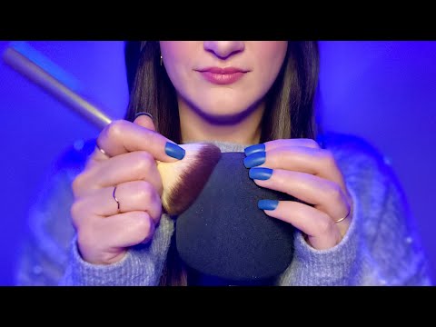 ASMR • Mic Brushing & Close Whispers