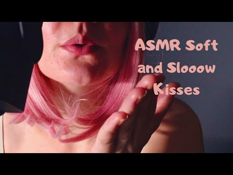 ASMR Only Soft and Slow Kisses, Sensitive Mouth Sounds | ASMR Nordic Mistress