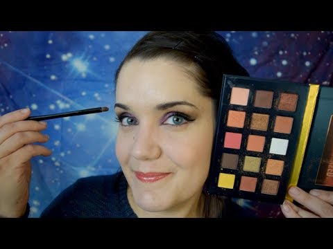 ASMR Artist Does Your Makeup - Face Brushing, Soft Speaking and Whisper
