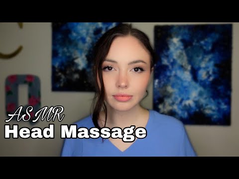 ASMR Head Massage and Scratch (personal attention, whispers)