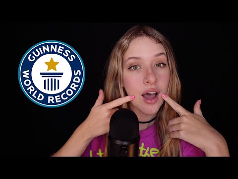 ASMR World Record FASTEST Mouth Sounds