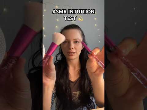 ASMR INTUITION TEST HOW GOOD IS YOUR INTUITION #asmr #shorts #shortsvideo #asmrsounds