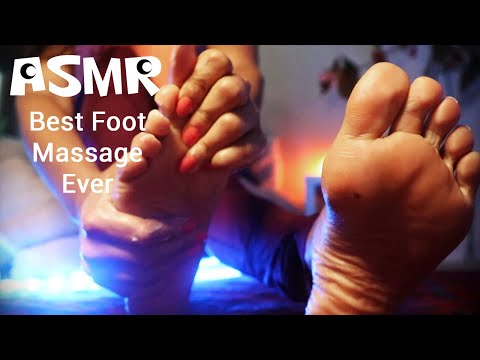 ASMR 🦶 Best Foot Massage Ever | Lotion | Kisses | Personal Attention