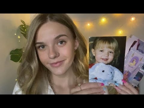 ASMR For Charity 📸 Going Through My Childhood Photos