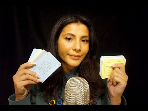 ASMR Close-Up Whispered Positive Affirmations For Sleep