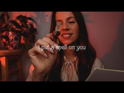 ASMR REIKI activating your feminine energy 💖 i put a spell on you | writing positive affirmations