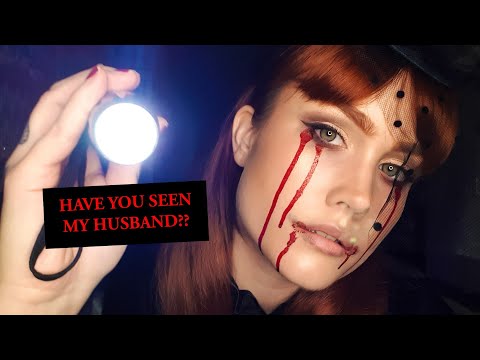 HALLOWEEN ASMR- Zombie widow💀Follow my instructions and I will spare you+Light triggers🕯🔦...