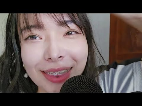Asmr gentle face touching just for you 🌸