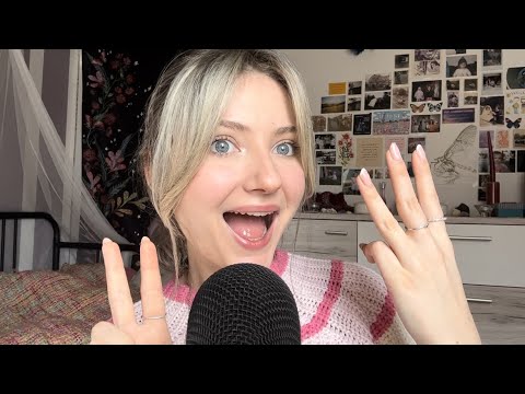 ASMR| spontaneous counting in german | close to the mic whispering