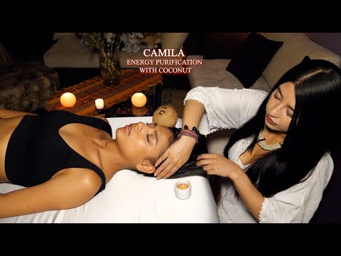 Camila -  Energy Purification with Coconut and Candle