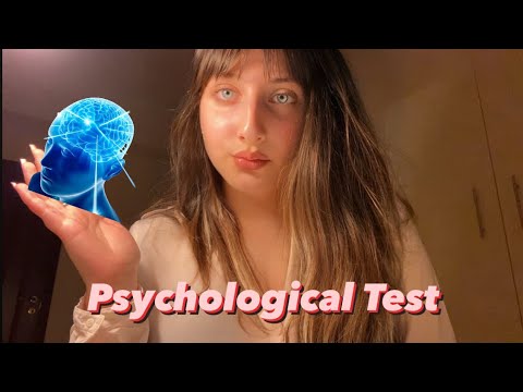 Asmr| Super powerful psychological test that says a lot about you💙✨