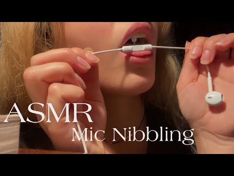 ASMR Mic Nibbling y Mouth Sounds (Muy INTENSO)