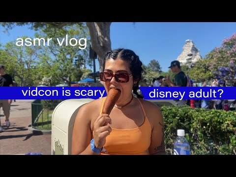 ASMR | I'm a vlogger now! (Vidcon, Disneyland, and more)