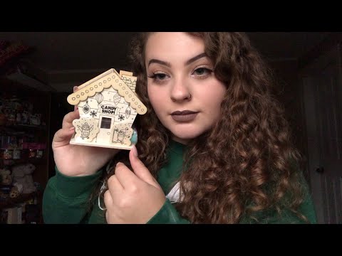 ASMR Coloring A Wooden House w/ Markers ☃︎ (Whispering, Tapping)