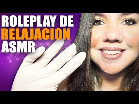 Roleplay Medico y de Maquillaje Para Dormir y Relajarse ASMR Español