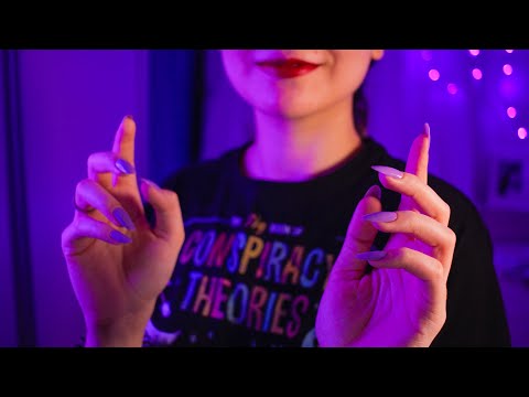 asmr | hand movements + layered mouth sounds