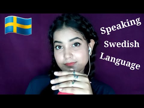 ASMR Speaking Swedish Language With Tingly Mouth Sounds