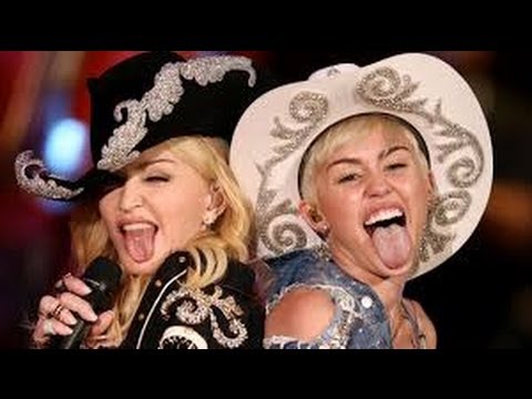 Miley Cyrus MTV Unplugged  Madonna & Miley Performance Live Show ?!