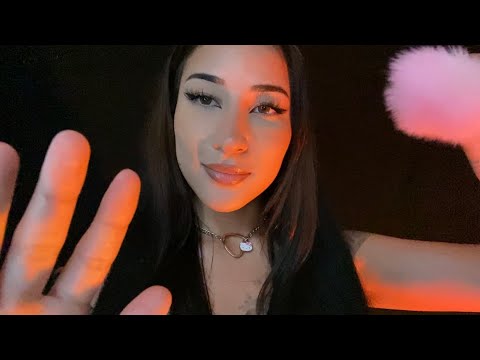 ASMR Calm & Relaxing Personal Attention | Soft Whispers, Hand Movements, & Face Brushing