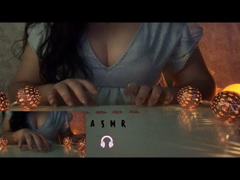 ASMR • Tapping on Table with Long Nails [ Fast and Agressive ]