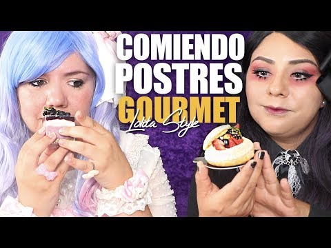 ASMR Comiendo Postres Gourmet con Thelma Corajes | Lolita Style 😅