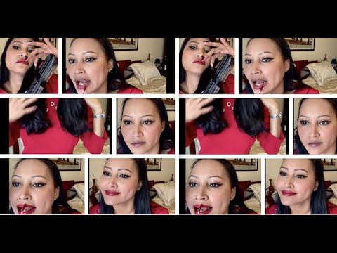 My first ASMR Video ❤️ Doing make up ❤️ Whispering Goddess