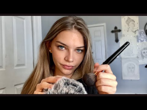 Doing My Makeup With Whispered Rambles | ASMR