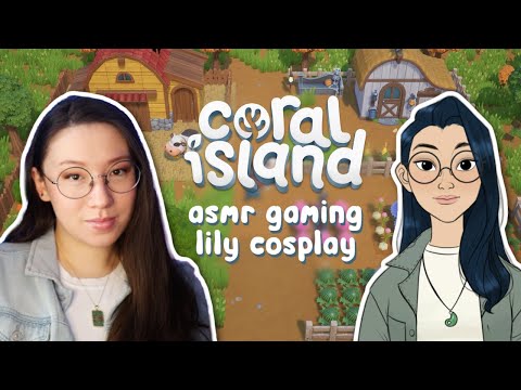 ASMR 🏝️ Cozy Coral Island ASMR with Lily! 🐚 Whispering & Controller Sounds
