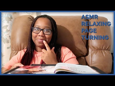 Relaxing ASMR, Page Turning and Finger Licking #20