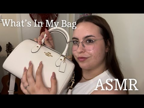 Fast & Aggressive What’s In My Bag & Purse Collection Tapping & Scratching ASMR
