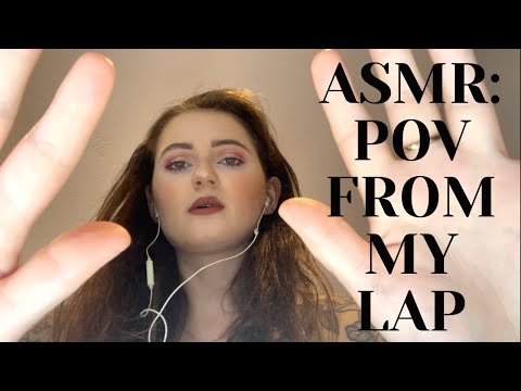 ASMR: POV YOUR HEAD IS IN MY LAP - PERSONAL ATTENTION | TOUCHING | GIRLFRIEND LOOKS AFTER YOU
