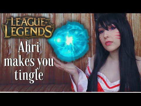ASMR - AHRI ROLEPLAY ~ Let Me ASMR You! Whispers, Mouth Sounds, Kisses ~