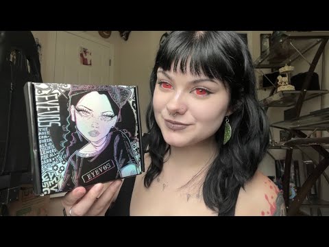 ASMR | Trying On EYEVOS Colored Contacts 👁️🖤 w/ Tips For Wearing Contacts!