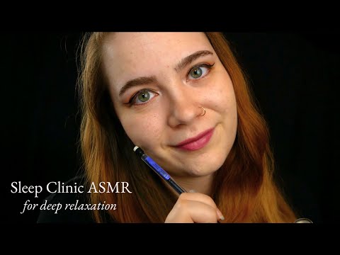 Deeply Relaxing Sleep Clinic (Stethoscope, Hypnosis, Massage, Focus Triggers) 💤 ASMR Roleplay