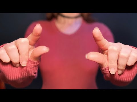 ASMR Negative Energy Removal | plucking hand movements with mouth sounds