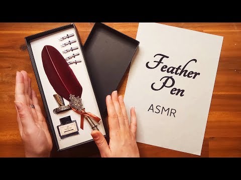 [ASMR] Home Shopping Network Role Play (Feather Quill Pen)