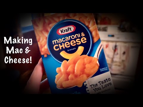 ASMR~Making Kraft Macaroni & Cheese! (No talking) Lazy summer lunch with Rebecca~Cozy kitchen sounds