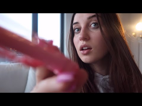 ASMR Relaxing Face Massage and Scalp Check ~ personal attention roleplay