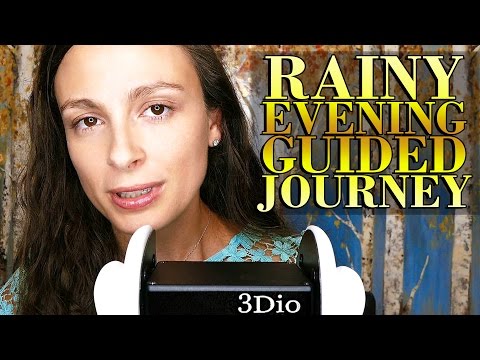 ASMR Guided Relaxation Journey 2 – Binaural Whisper Ear to Ear Ambient Sounds of Rain