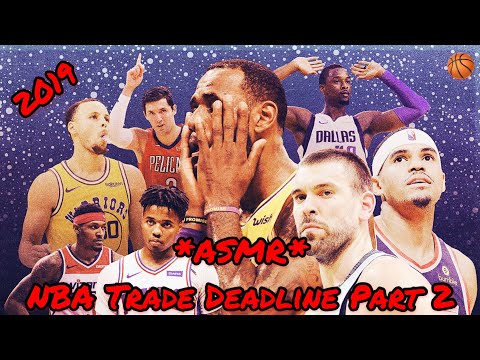 *ASMR* NBA Trade Deadline Part 2! (Gameplay, Controller Sounds, Whispering)