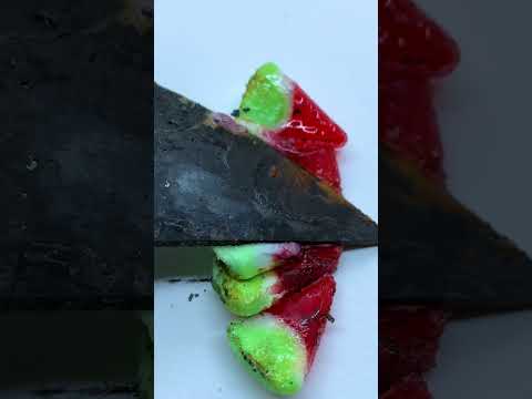 Michael shade won with “Cosmic Jello. Caption this one for a shout #asmr #satisfying #hotknifeasmr