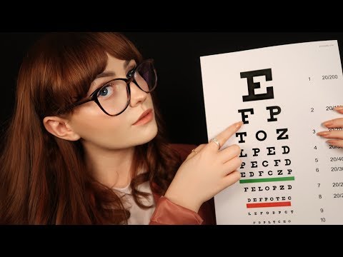 [ASMR] Eye Examination Roleplay - Light Triggers and Personal Attention