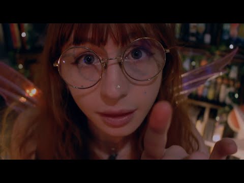 Pixie picks on you! (up close, ear tapping/cupping)(asmr)