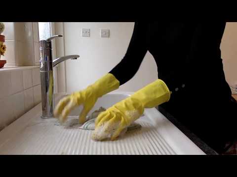 ASMR Mummy Cleans the Sink