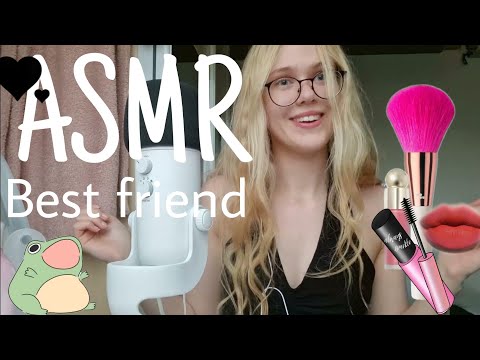 Deine Beste Freundin macht dir dein Make-up w/ layered sounds [lym's ASMR]